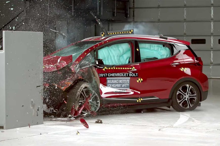 El nuevo auto eléctrico de Chevrolet superó con honores pruebas de choque a las que fue sometido